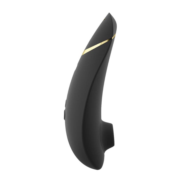 Womanizer Premium 2, stimulateur clitoridien à air pulsé noir et or