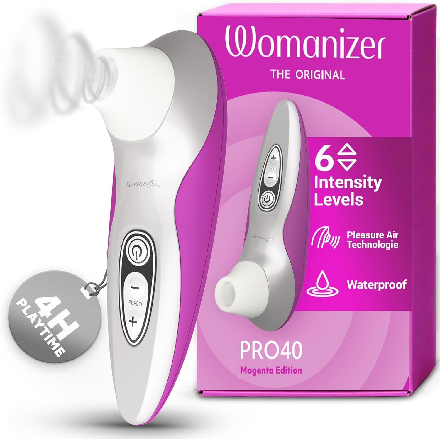 Womanizer x Lovehoney Pro40, stimulateur air pulsé