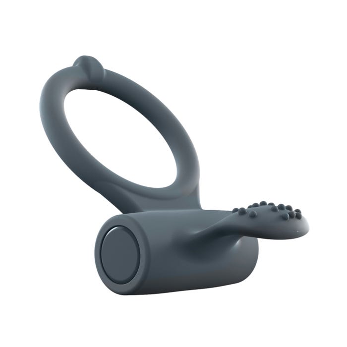Anneau vibrant Power Clit Plus Dorcel avec stimulateur clitoridien