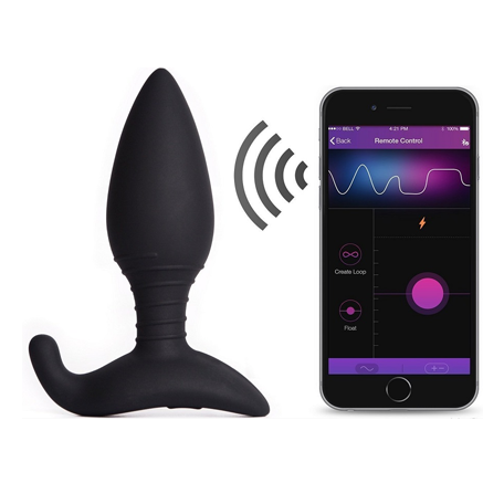 Lovense Hush 2, plug anal vibrant connecté contrôlé par application